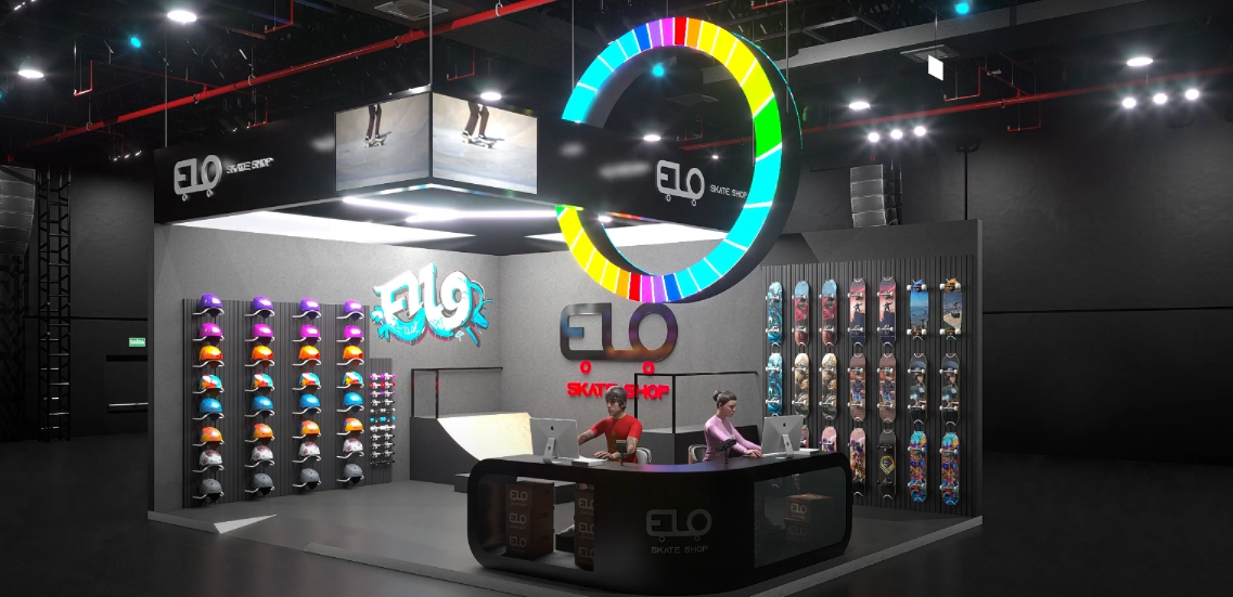 Stand Elo skate shop